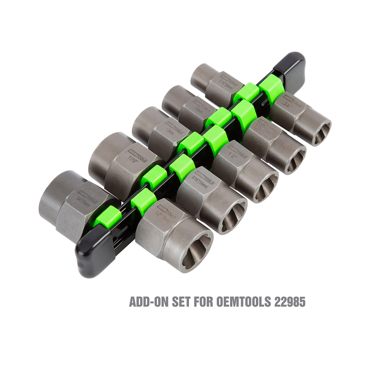 OEMTOOLS 22991 5 Piece Spiral Type Extractor Add-On Set Additional Image 5