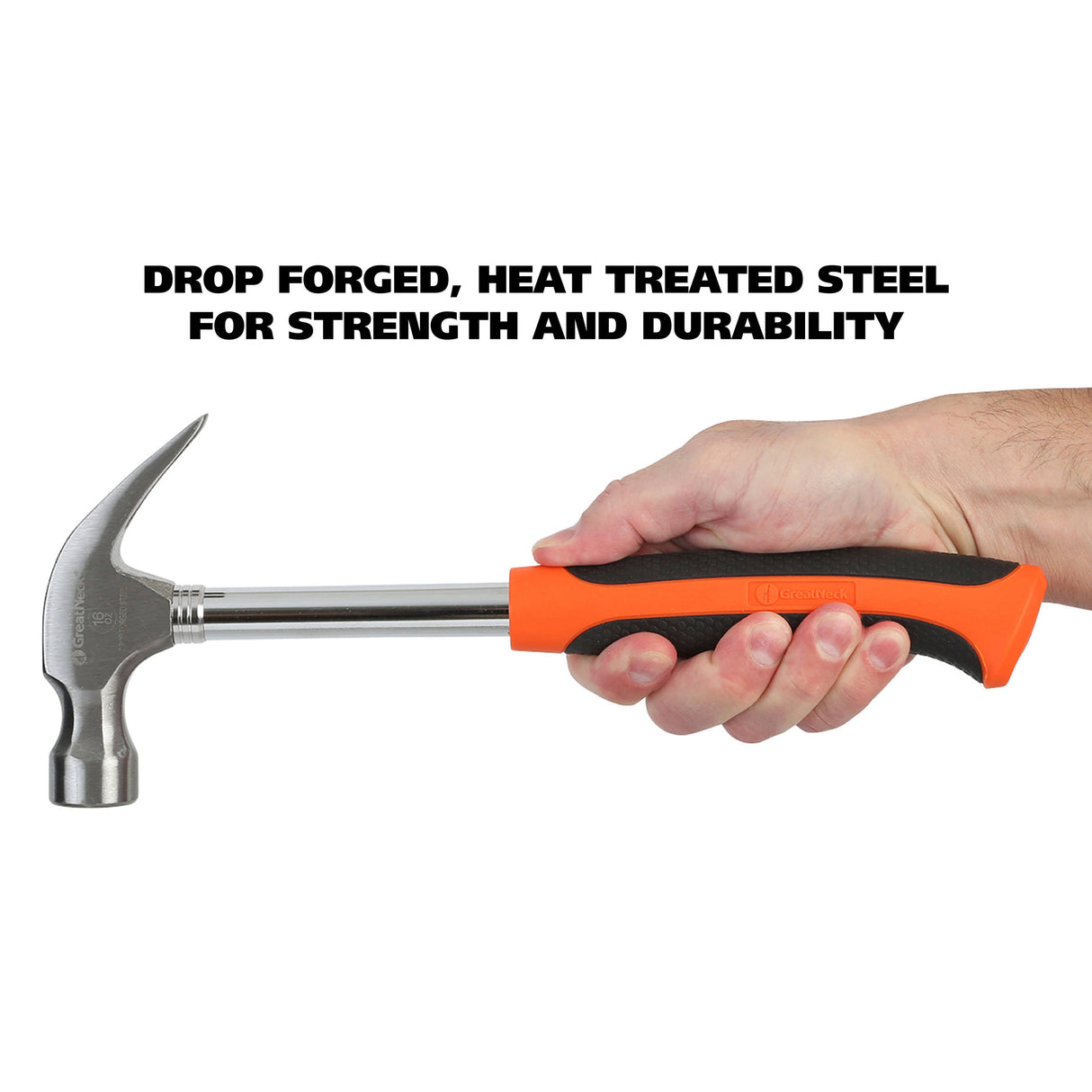 GreatNeck S16C Steel Curved Claw Hammer (16 Oz.) Additional Image 5