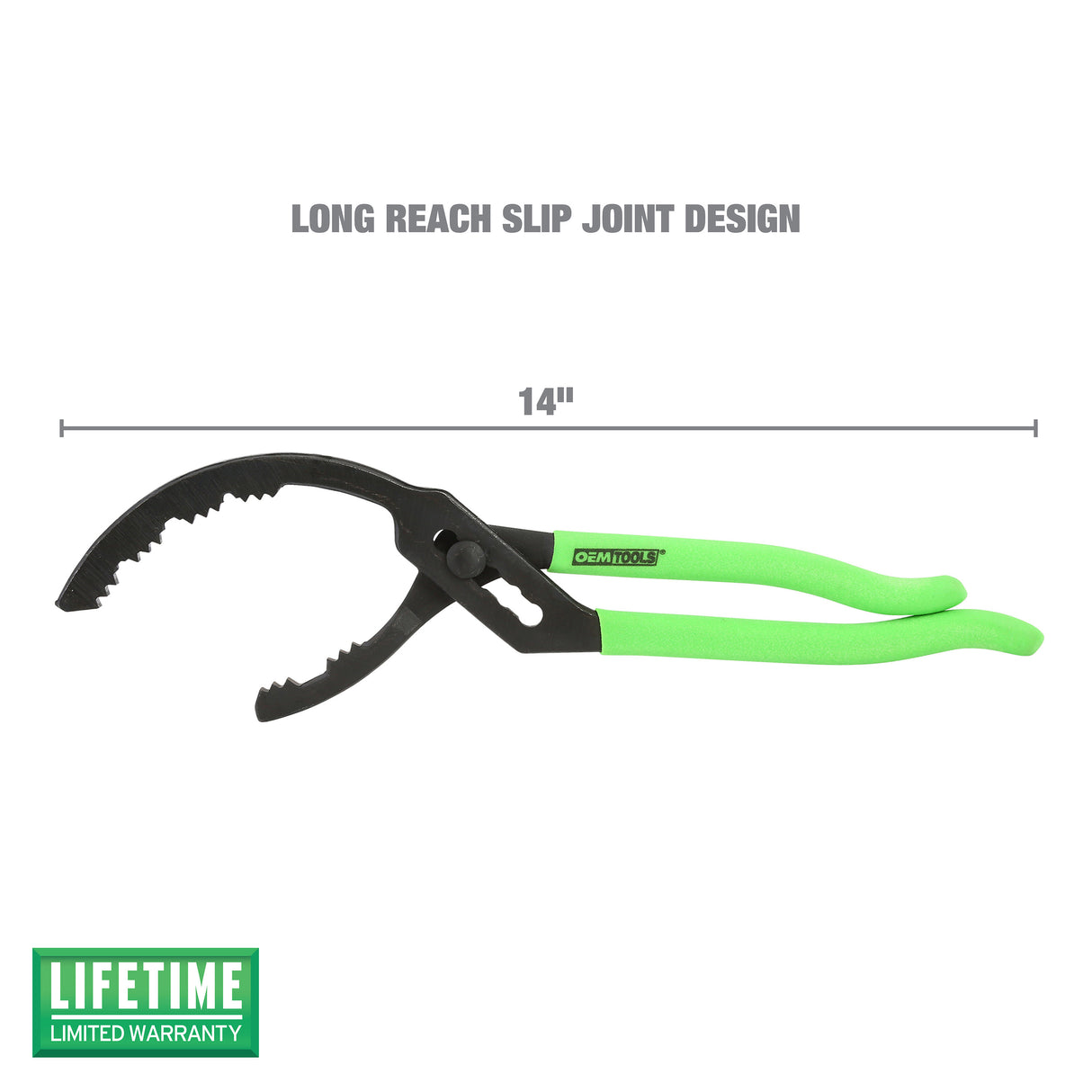 OEMTOOLS 25324 14 Inch Adjustable Oil Filter Pliers Additional Image 1
