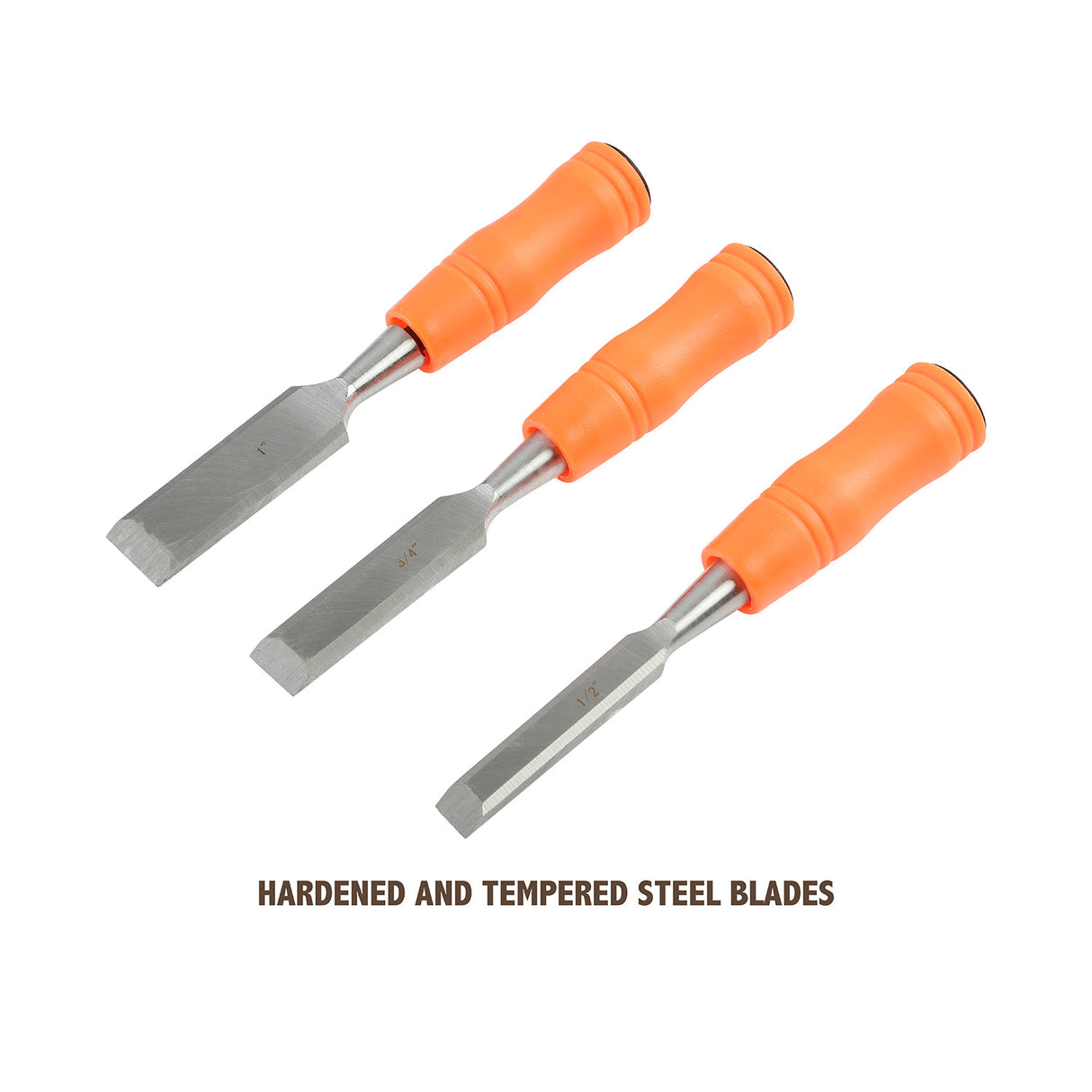 Buck Brothers 120203K 3 Piece Economy Wood Chisel Set