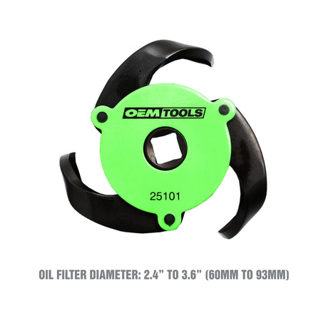 OEMTOOLS 25101 3-Jaw Adjustable Magnetic Oil Filter Wrench Additional Image 1