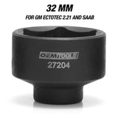OEMTOOLS 27204 3 Piece Oil Cap Filter Socket Set (27 mm, 32 mm, and 36 mm) Additional Image 3