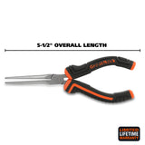 GreatNeck HLN4C Long Nose Hobby Pliers (4-1/2 Inch) Additional Image 1