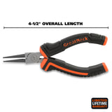 GreatNeck 4-1/2 Inch Snipe Nose Pliers Additional Image 1