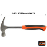 GreatNeck S16S Steel Straight Claw Hammer (16 Oz.) Additional Image 1