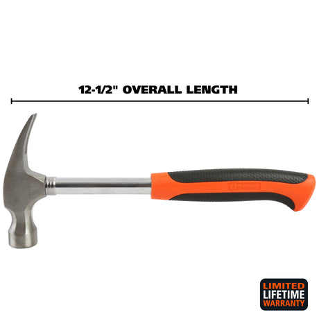 GreatNeck S16S Steel Straight Claw Hammer (16 Oz.) Additional Image 1