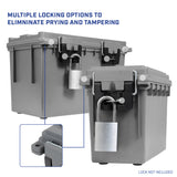 Sheffield 2PK Combo Field Box Set Standard and XL- Gray Additional Image 4