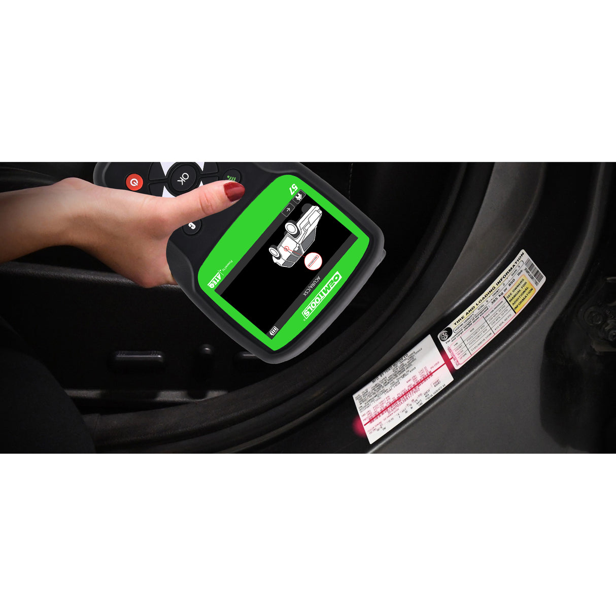 OEMTOOLS VT57 TPMS Tool with 20 TPMS Sensors Additional Image 10