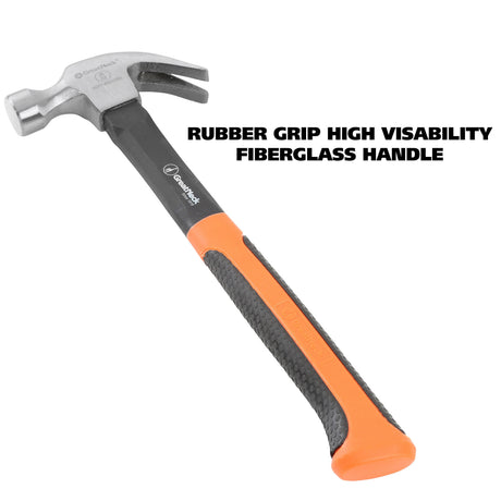 GreatNeck HG8C Fiberglass Curved Claw Hammer (8 Oz.) Additional Image 4