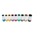 OEMTOOLS 24224 9 Piece 1/2in. Drive Wheel Protector Extra Thin Wall Impact Socket Set Main Image