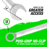 OEMTOOLS 22025 22 mm Metric Combination Wrench Additional Image 3