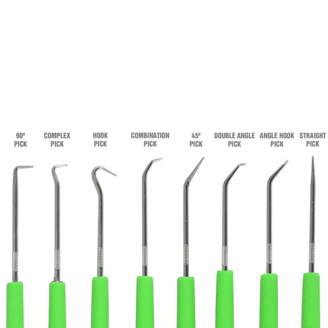 OEMTOOLS 26536 Mini Hook and Pick Set - 8 Piece Additional Image 2