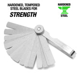 OEMTOOLS 25341 17 Mini-Blade Ignition Feeler Gauge Additional Image 2