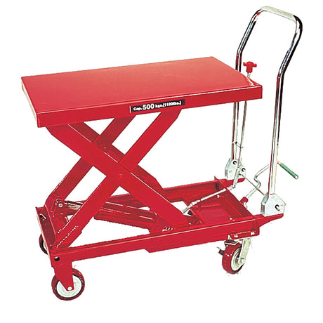 American Forge & Foundry AFF3904 Heavy Duty Hydraulic Table Cart Main Image