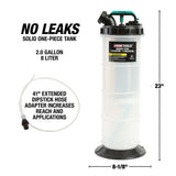 OEMTOOLS 24936 Manual Fluid Extractor - 2.1 Gallons (8L) Additional Image 4