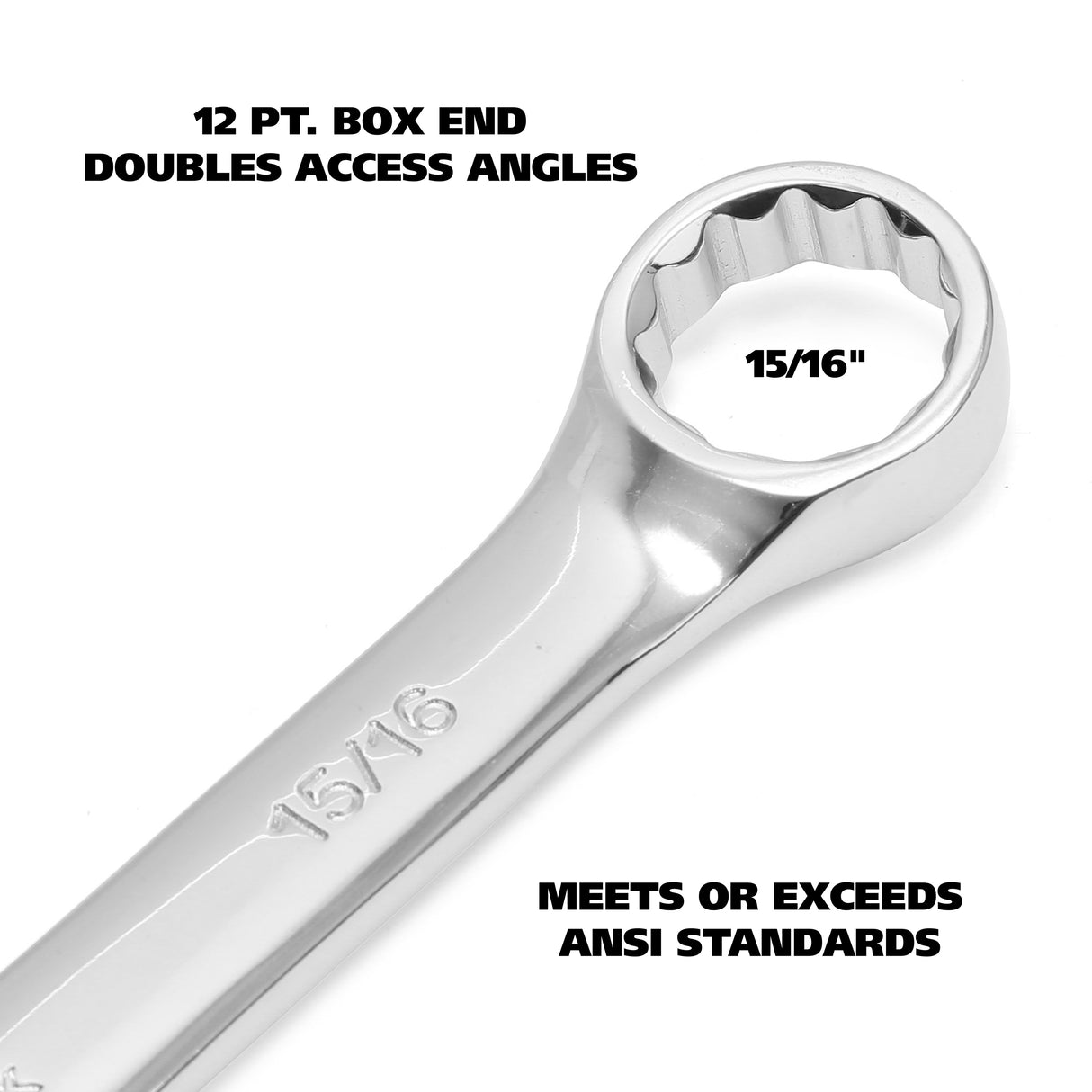 GreatNeck CO8C Combination Wrench (15/16-Inch) Additional Image 3