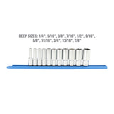 OEMTOOLS 22957 3/8 Inch Drive Deep Socket 11 Piece Set (SAE) Additional Image 2