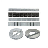 OEMTOOLS 68956 Adhesive Wheel Weight Kit, Weights Only Main Image