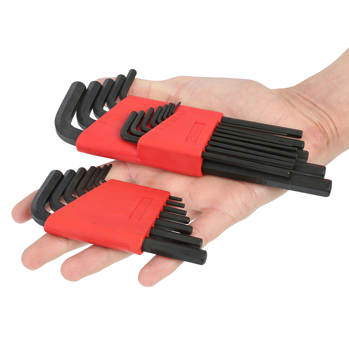 GreatNeck HK20S Hex Key Set (20 Piece SAE & Metric) with Holder Additional Image 6