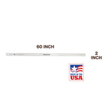 Mayes 10210 Aluminum Straight Edge Ruler (60 x 2 Inch) Additional Image 1