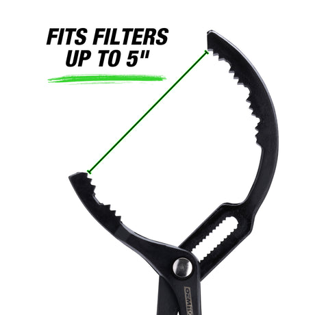 OEMTOOLS 87192 14in. Quick-Adjust Oil Filter Pliers Additional Image 2