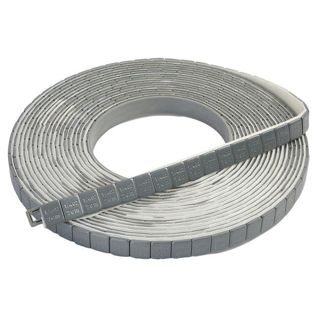 OEMTOOLS 23201 0.25 Oz. Steel Adhesive Wheel Weights, 10 Lb. Roll, 640 Pieces Main Image