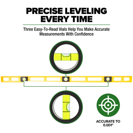 Mayes 10102 Polystyrene Level (48 Inch) Additional Image 2