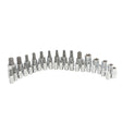 OEMTOOLS 25951 35 Piece 1/4in., 3/8in. and 1/2in. Drive Star Bit Set Main Image
