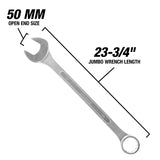 OEMTOOLS 22137 50 mm Jumbo Combination Wrench Additional Image 2