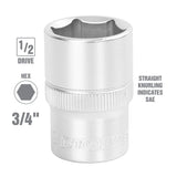 OEMTOOLS 22364 1/2in. Drive Socket (3/4 Inch) Additional Image 1