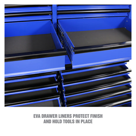 OEMTOOLS 24733 Professional Series 57 Inch 12 Drawer Tool Cabinet - Blue Additional Image 4