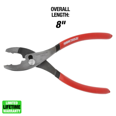 OEMTOOLS 22611 8 Inch Slip Joint Pliers Additional Image 1