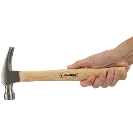 GreatNeck M16S Straight Claw Hammer (16 Oz.) Additional Image 5