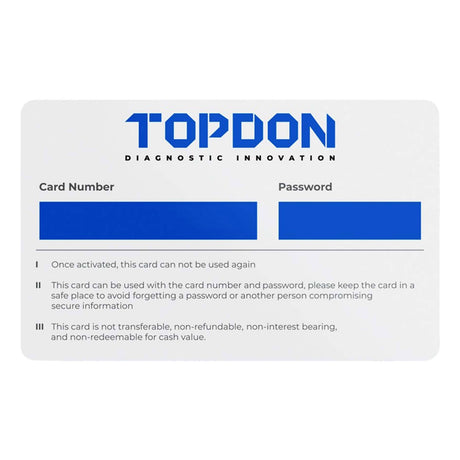 TopDon PXSUD2 Remote UPDATE Passenger Car - Two Years Additional Image 1