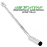 OEMTOOLS 22813 3/8 Drive x 14 mm 12 pt. Thin Wall Spark Plug Socket (12in. Extension) Additional Image 2