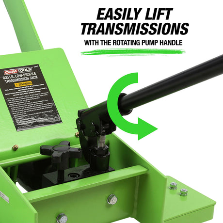 OEMTOOLS 24845 800 Lb. Low Profile Transmission Jack Additional Image 6
