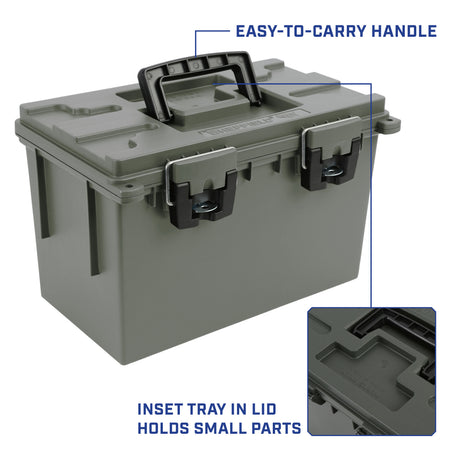 Sheffield 12710 XL Field Box-Olive Drab Green Additional Image 6