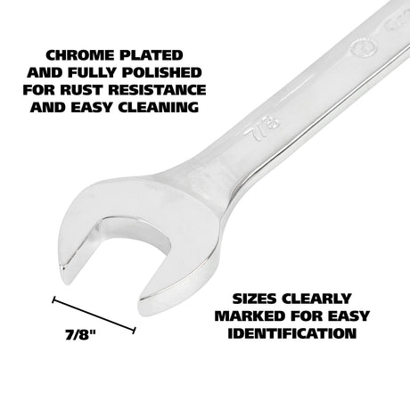 GreatNeck CO78C Combination Wrench (7/8 Inch) Additional Image 2