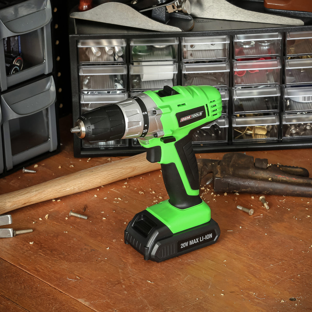 OEMTOOLS 24660 20V MAX* Lithium-Ion 3/8in. Drive Cordless Drill Additional Image 8