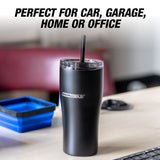 OEMTOOLS 26047  20 Oz. Stainless Steel Double Wall Tumbler - Black Additional Image 7