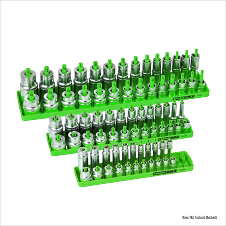 OEMTOOLS 22207 3 Piece Socket Tray Set (SAE) Additional Image 1