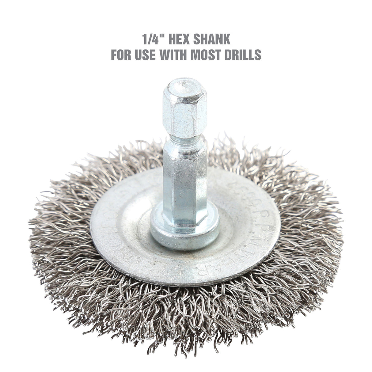 OEMTOOLS 26508 2in. Coarse Wire Wheel Brush Additional Image 1