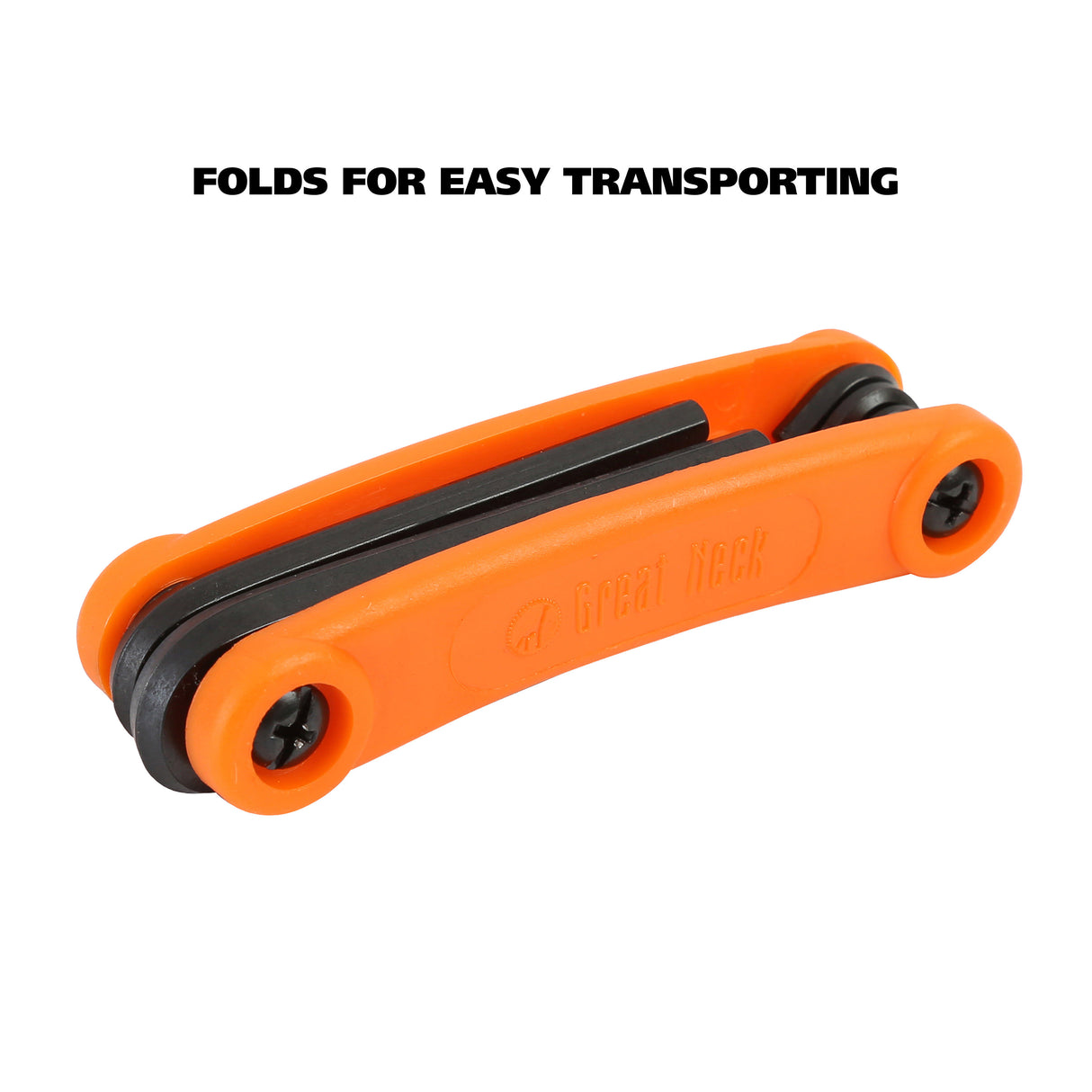 GreatNeck HEK7M Folding Hex Key Set (7 Piece Metric) Additional Image 3