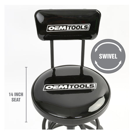 OEMTOOLS 24911 Adjustable Hydraulic Stool Additional Image 2
