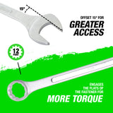 OEMTOOLS 22112 2 Inch Jumbo Combination Wrench Additional Image 3
