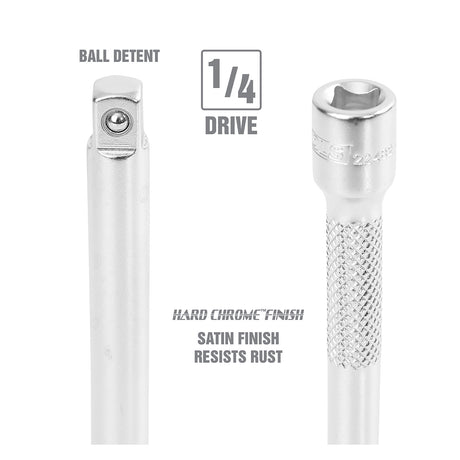 OEMTOOLS 22482 1/4 Inch Drive Extension (6 Inch) Additional Image 2