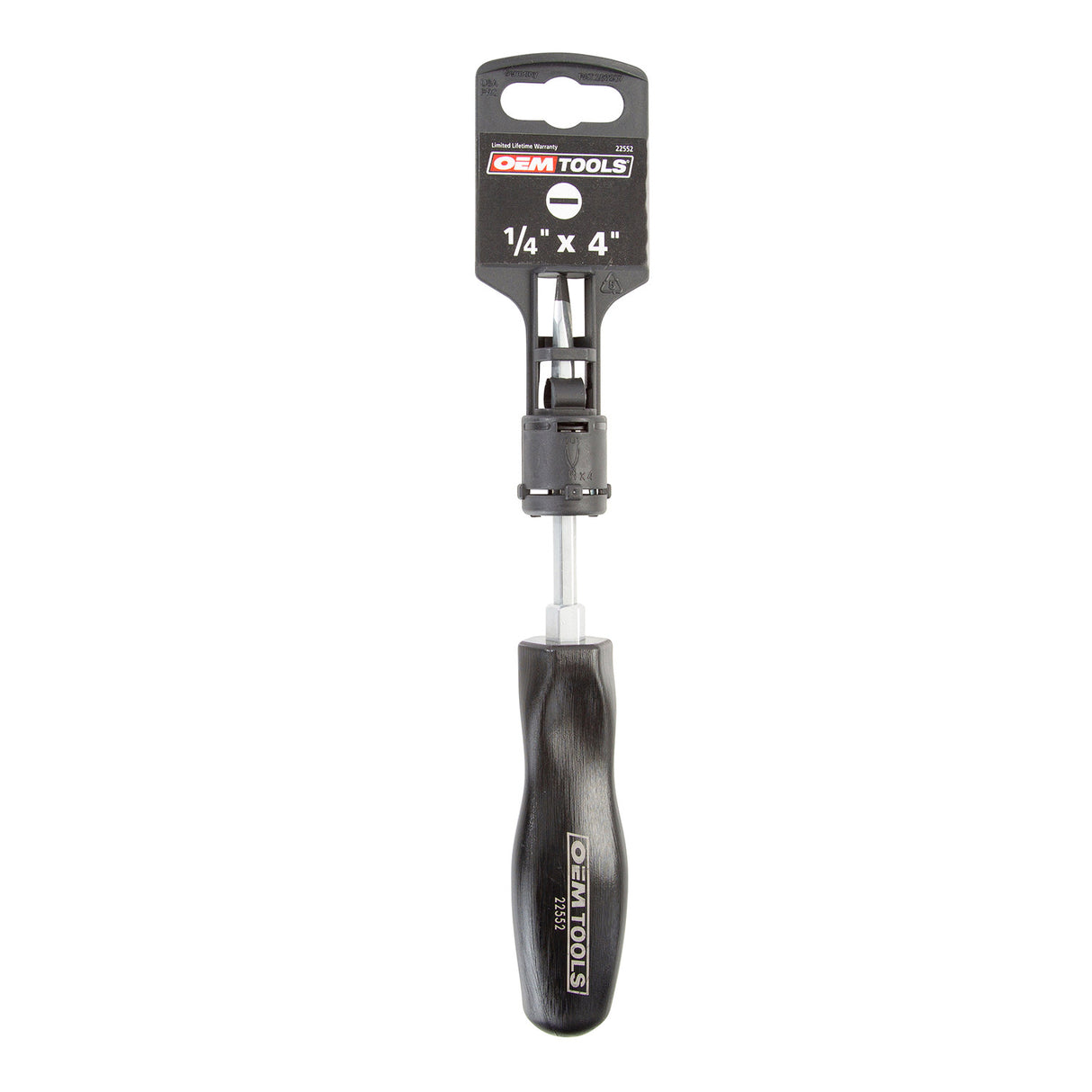 OEMTOOLS 22552 1/4in. x 4in. Slotted Screwdriver Additional Image 5