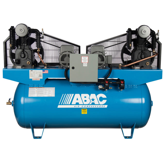 ABAC ABC5-21120HD 5 HP Duplex 2x5 230V 1Ph Air Compressor Main Image