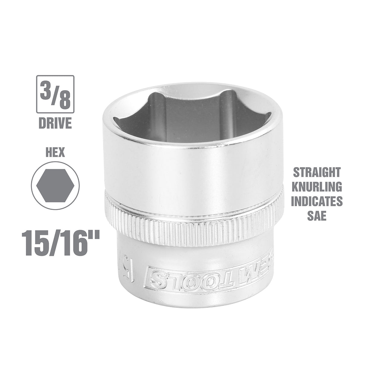 OEMTOOLS 22314 15/16 Inch SAE Socket Additional Image 1