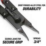 OEMTOOLS 25354 8-1/4in. Angle Tip Lock Ring Pliers Additional Image 2